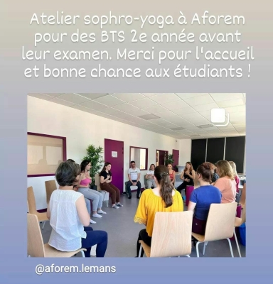 atelier sophro-yoga-école-BTS-AFOREM-LeMans